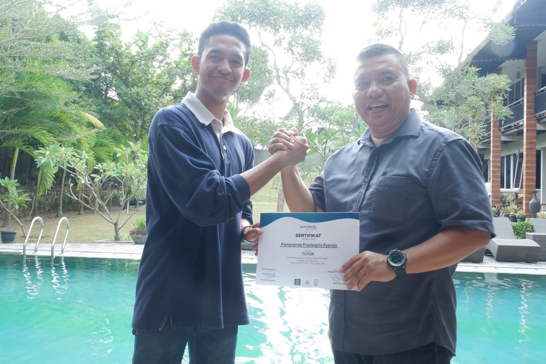 Kerjasama dengan Kepala Dinas Sosial Kepulauan Riau, Doli Boniara